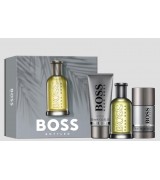 Bottled Hugo Boss Masculino - Eau de Toilette 100ml + Gel de Banho 100ml + Desodorante Stick 75ml