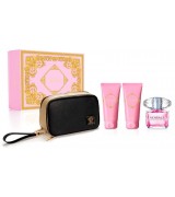 KIT - Versace Bright Crystal kit eau de toilette vaporizador 90ml+gel 100ml+body lotion 100ml+necesaire 