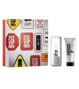 Carolina Herrera Kit Perfume 212 Vip Men Eau de Toilette Masculino 100ml + Gel de Banho 100ml 