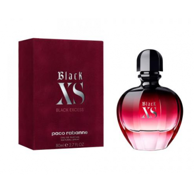  Paco Rabanne - Black Xs For Her  - 80ml Perfume Feminino