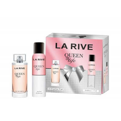 KIT La Rive Kit Queen Of Life La Rive  75ml + Desodorante Queen Of Life150ml