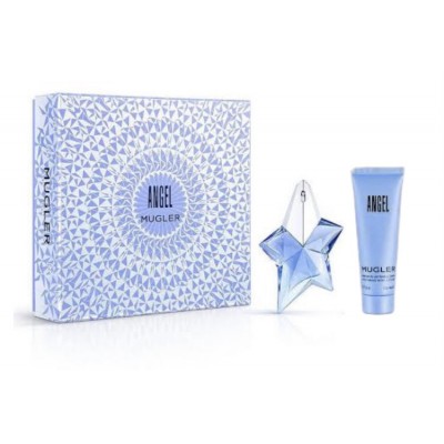 KIT  Mugler Angel Feminino Eau de Parfum 50ml + loção corporal 100ml