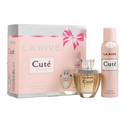 KIT La Rive Cuté Feminino - Eau de Toilette 100ml + Desodorante 150ml