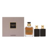 Valentino Uomo kit perfume 100ml EDT + shower gel 50ml + creme corporal 50ml 