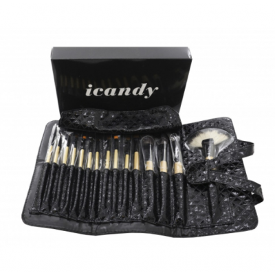 Kit de Pinceis Icandy 15 Peças 