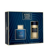 KIT King of Seduction Absolute Antonio Banderas Masculino - Eau de Toilette 100ml + Desodorante 150ml (RARO)