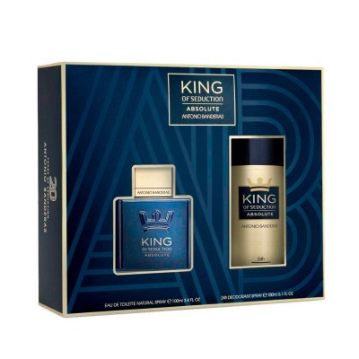 King of Seduction Absolute Antonio Banderas Masculino - Eau de Toilette 100ml + Desodorante 150ml